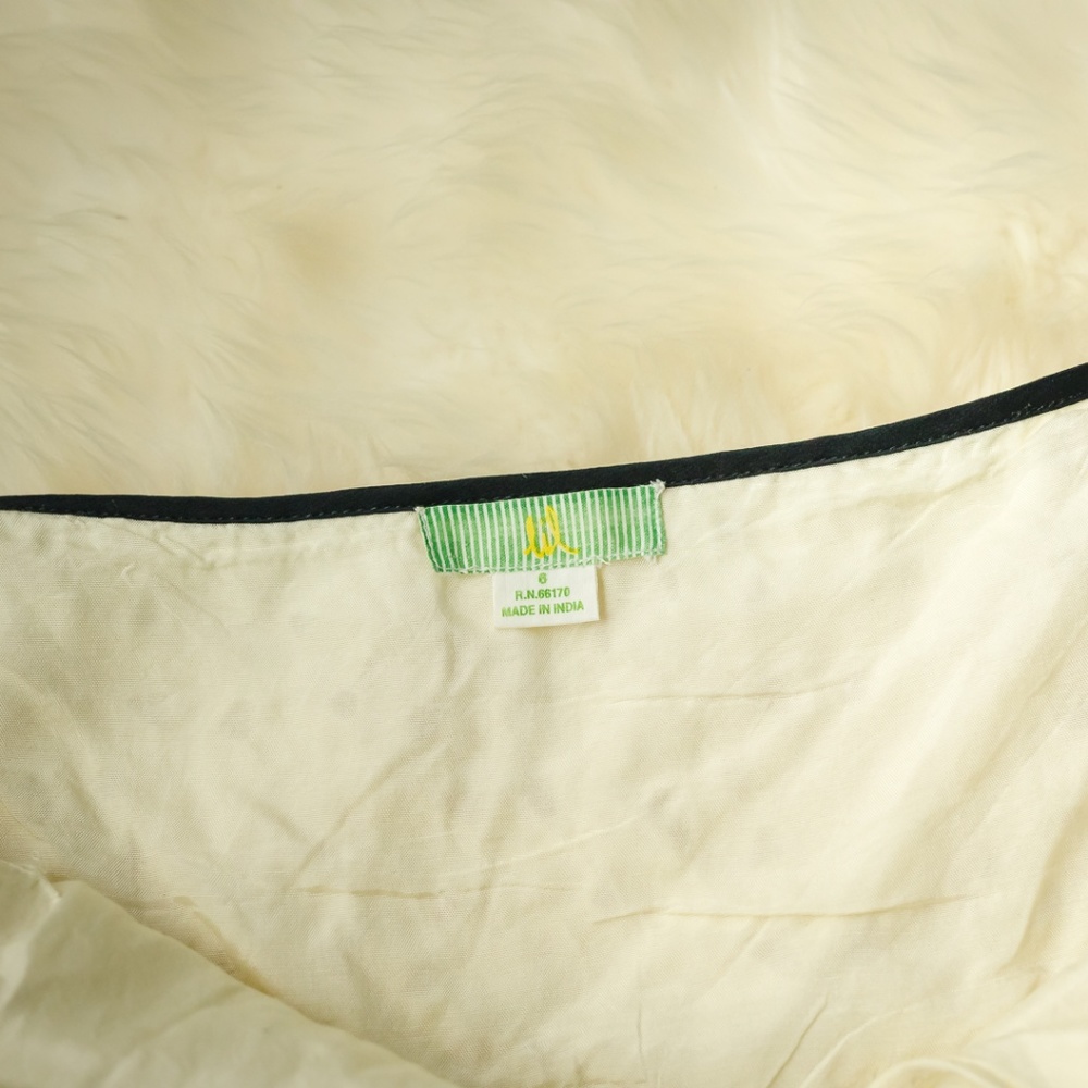 Anthropologie Lil 6 Ivory Lawn Party Eyelet Dress - Picture 7 of 8